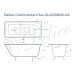 Ванна чугунная Delice Continental PLUS 170х75 с антискользящим покрытием