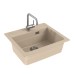 Мойка кухонная Alveus Granital Atrox 30 1131993 590х500 песчаный