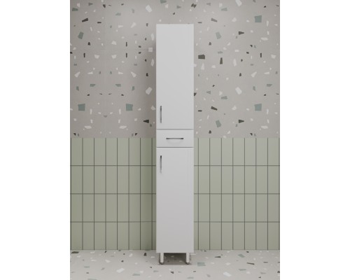 Шкаф-пенал Style Line Эко Стандарт 30 с бельевой корзиной