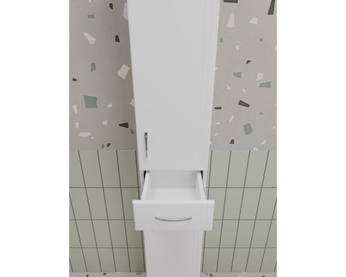 Шкаф-пенал Style Line Эко Стандарт 30 с бельевой корзиной