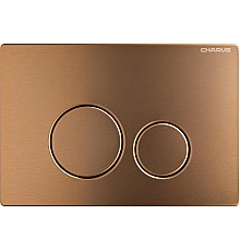 Кнопка смыва Charus Robusto FP.330.BC.05 брашированная медь