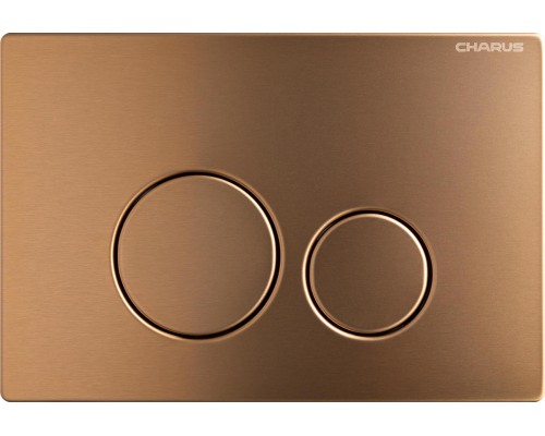 Кнопка смыва Charus Robusto FP.330.BC.05 брашированная медь