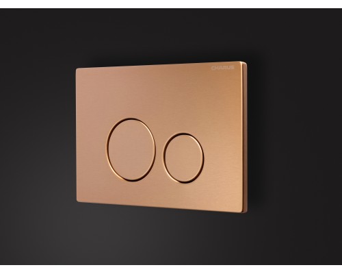 Кнопка смыва Charus Robusto FP.330.BC.05 брашированная медь