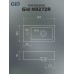 Керамическая раковина Gid N9272R (Чаша справа)