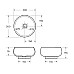 Раковина накладная BelBagno BB1114