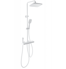 Душевая система с термостатом Wonzon&Woghand, Белый матовый