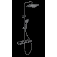 Душевая система Wonzon&Woghand Shelf, Черный матовый WW-B3552-MB