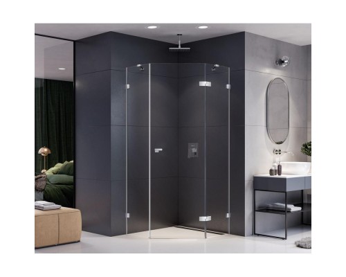 Душевое ограждение NEW TRENDY EVENTA R 90x90x200 хром