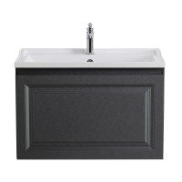 Тумба под раковину Cezares Giubileo 80 GIUBILEO-N-80-1C-SO-TIT-P подвесная Титан