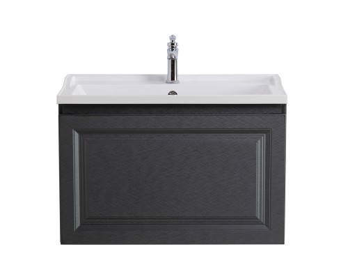 Тумба под раковину Cezares Giubileo 80 GIUBILEO-N-80-1C-SO-TIT-P подвесная Титан