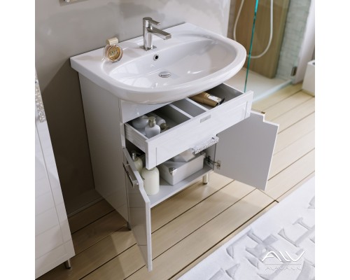 Тумба под раковину Alavann Vittoria 65 белая