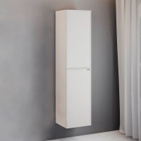 Шкаф-колонна Comforty Мадрид 40 серый шёлк
