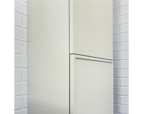 Шкаф-колонна Comforty Мадрид 40 серый шёлк