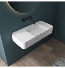 Смеситель для раковины Vincea Groove VBFW-4G1MB встраиваемый черный