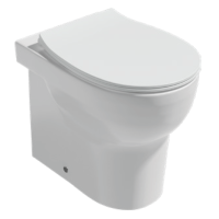 Унитаз ISVEA Absolute приставной 347x500x410-белый 10AB10002SV