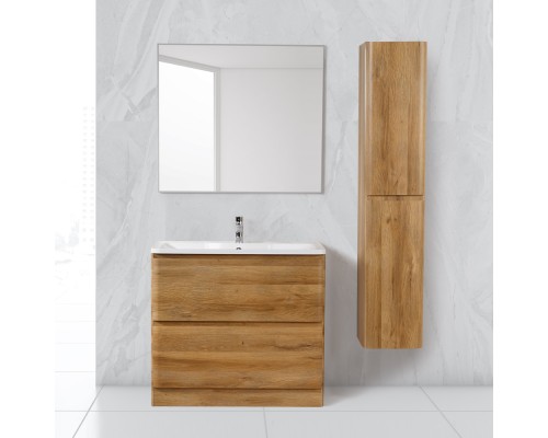 Шкаф пенал BelBagno 32 ALBANO-1600-2A-SC-RR-P подвесной Rovere Rustico