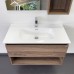 Тумба с раковиной Comforty Бордо 90 дуб темно-коричневый Comforty 9090M
