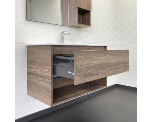 Тумба с раковиной Comforty Бордо 90 дуб темно-коричневый Comforty 9090M