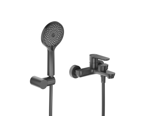 Смеситель для ванны Cezares Stylus STYLUS-VD-NOP Черный матовый