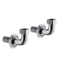 Комплект подключения смесителя на стену Benesque Grosvenor Level 19020101 хром 