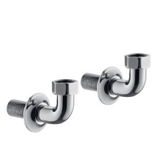 Комплект подключения смесителя на стену Benesque Grosvenor Level 19020101 хром 