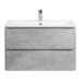Тумба под раковину BelBagno ALBANO-800-2C-SO-CVG подвесная Cemento Verona Grigio