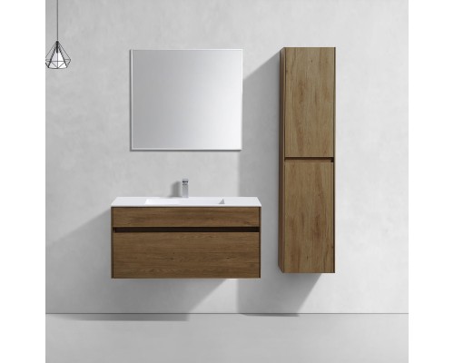 База под раковину Vincea Chiara 1000 подвесная 1 выкатной ящик Soft-close T.Oak