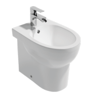 Биде напольное Isvea Absolute белый 10AB42001SV