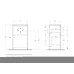 Тумба под раковину BelBagno Kraft 39 50 KRAFT39-500/390-2C-PIA-BO Bianco Opaco