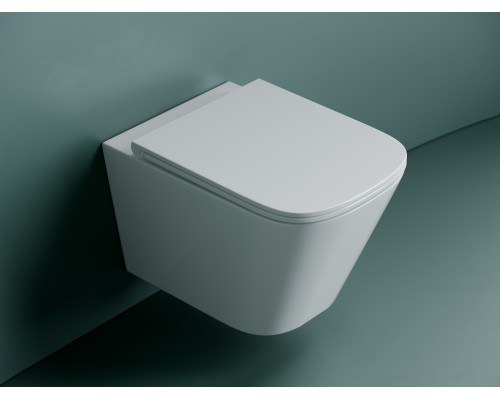 Подвесной унитаз Ceramicanova Union безободковый, смыв торнадо