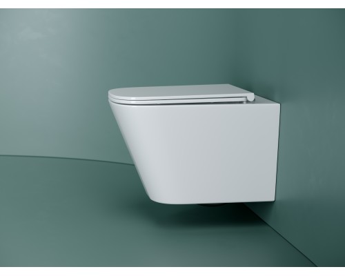 Подвесной унитаз Ceramicanova Union безободковый, смыв торнадо