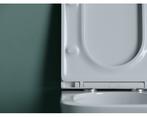 Подвесной унитаз Ceramicanova Union безободковый, смыв торнадо