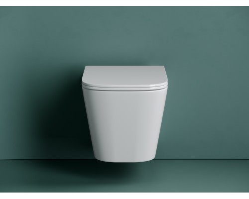 Подвесной унитаз Ceramicanova Union безободковый, смыв торнадо