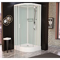Душевая кабина Frank F408 White 80x80x220 см