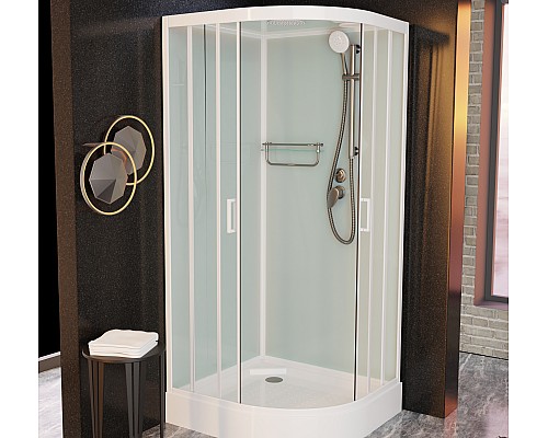 Душевая кабина Frank F408 White 80x80x220 см Душевая кабина Frank F408 White 80x80x220 см