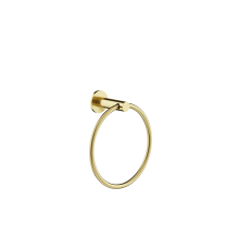 Полотенцедержатель SANCOS Base, кольцо, брашированное золото, PVD покрытие, SC9029BG