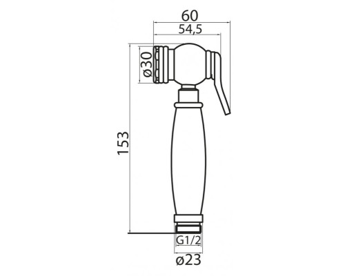 Гигиенический душ Cezares CZR-ID4-01