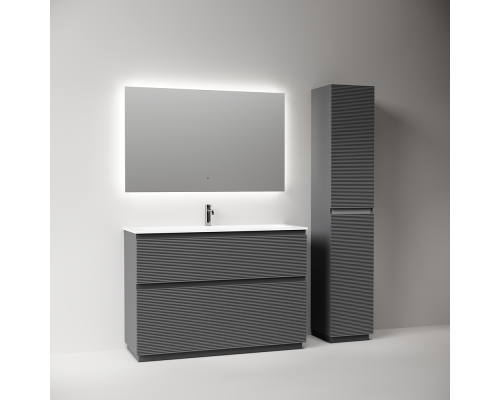 Тумба под раковину Напольная Sancos Folk Floor 119.5 FL120FGS Grey soft