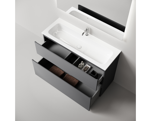 Тумба под раковину Напольная Sancos Folk Floor 119.5 FL120FGS Grey soft