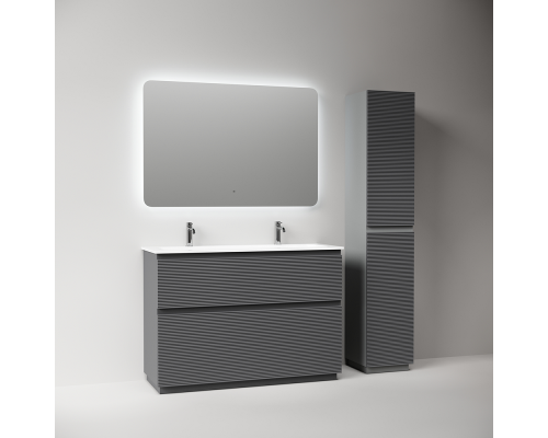 Тумба под раковину Напольная Sancos Folk Floor 119.5 FL120FGS Grey soft