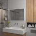 Зеркало Континент Frame White 1000x700 ЗЛП2 с подсветкой с сенсорным выключателем