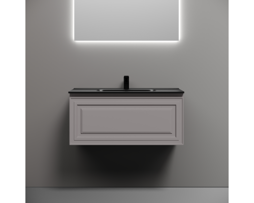 Тумба под раковину подвесная Sancos Very 89х44х40,, с доводчиками, Doha Soft, VR90SM