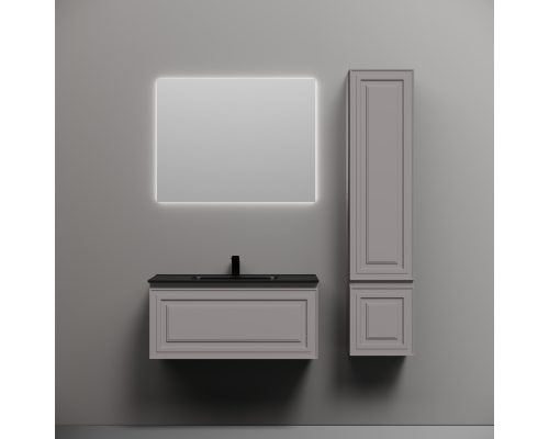 Тумба под раковину подвесная Sancos Very 89х44х40,, с доводчиками, Doha Soft, VR90SM