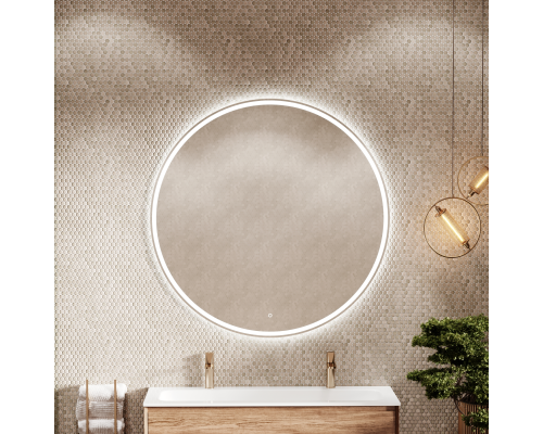 Зеркало для ванной комнаты Sancos Bella D1200 c подсветкой, BE1200