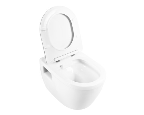 Унитаз BelBagno Loto BB070CHR/SC подвесной с сиденьем Микролифт