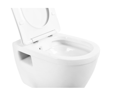 Унитаз BelBagno Loto BB070CHR/SC подвесной с сиденьем Микролифт