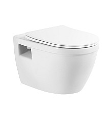Унитаз BelBagno Loto BB070CHR/SC подвесной с сиденьем Микролифт