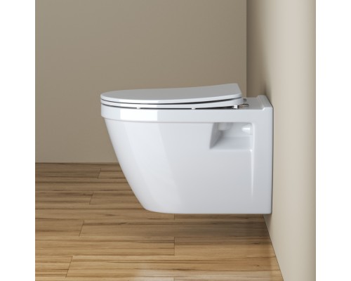 Унитаз BelBagno Loto BB070CHR/SC подвесной с сиденьем Микролифт