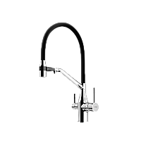 Смеситель для кухни SANCOS Orta SC4008CH с подключением фильтра для воды, хром