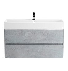 Тумба под раковину Cezares Molveno 46 100 MOLVENO 46-100-2C-SO-BET подвесная Beton